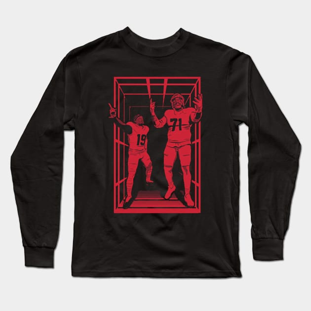 Deebo Samuel & Trent Williams Bay Area Bumpin' Long Sleeve T-Shirt by ganisfarhan